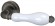 Ручка дверная Armadillo Silvia CL1 ABL-18/WP-109 Темная медь/бел фарфор
