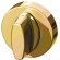 Ручка поворотная WC-BOLT BK6/URB GOLD-24 Золото 24К