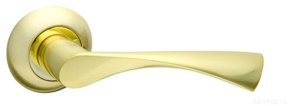 Ручка раздельная CLASSIC AR SG/GP-4 матовое золото/золото фото