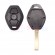 Корпус ключа BMW 3 кнопки (HF70)