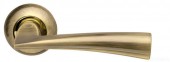 Ручка дверная Armadillo Columba LD80-1AB/GP-7 бронза/золото