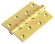 Петля Morelli латунная универсальная MBU 100X70X3-4BB SG Цвет - Матовое золото фото
