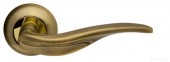 Ручка дверная Armadillo Lora LD39-1AB/GP-7 бронза/золото