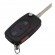 Корпус выкидного ключа AUDI 2 кнопки + паника (A4, A6, S4) фото
