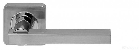 Ручка дверная Armadillo ORBIS SQ004-21SN/CP-3 мат никель/хром