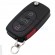 Корпус выкидного ключа AUDI 3 кнопки + паника (A4, A6, A8, TT, Quattro, S4, S6, S8) фото