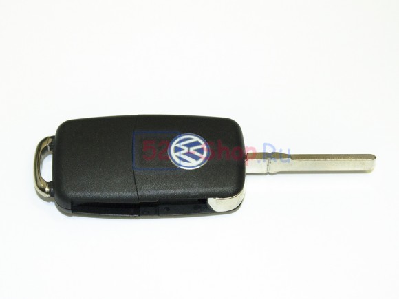 Выкидной ключ Volkswagen 2 кнопки