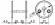 Декоративная накладка Fuaro (Фуаро) ESC-S-001-CP на сувальдный замок (хром) чертеж