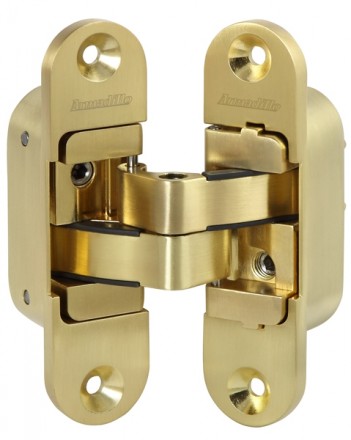 Петля скрытой установки с 3D-регулировкой Architect 3D-ACH 60 SG Матовое золото прав. 60 кг