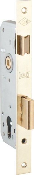Корпус врезного замка с защёлкой Kale 152/R (35 mm) w/b (латунь)